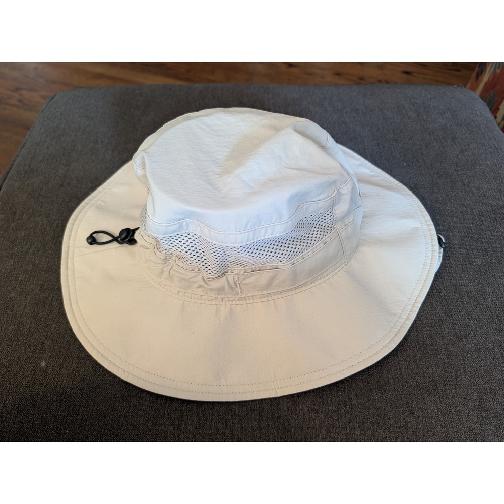 Columbia Bora Bora II Booney Sun Hat Light Khaki Wide Brim Hiking Fishing